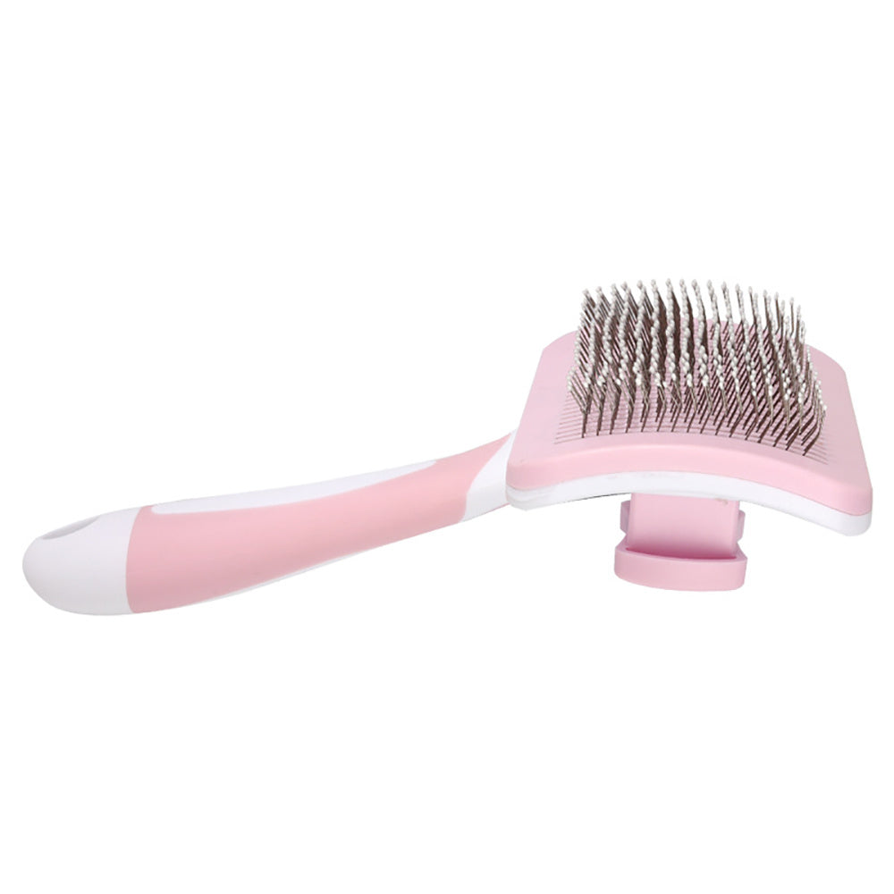Self-Cleaning Slicker Brush – Hair Remover