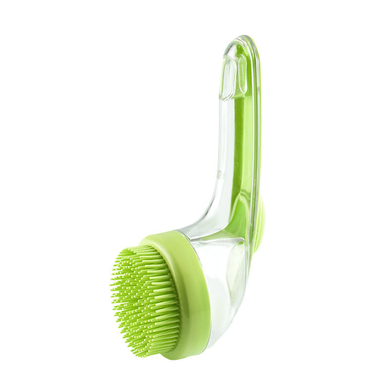 Long Handle Pet Bath Brush – Grooming Comb