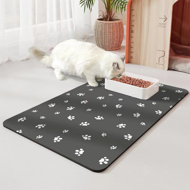 Pet Diatomaceous Earth Feeding Mat Waterproof Quick Dry Placemat