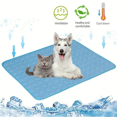 Washable Dog Cooling Mat – Summer Ice Pad