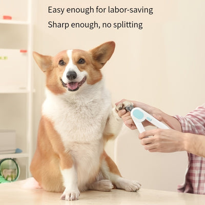 Pet Nail Clippers with LED Light – Safe Trimmers