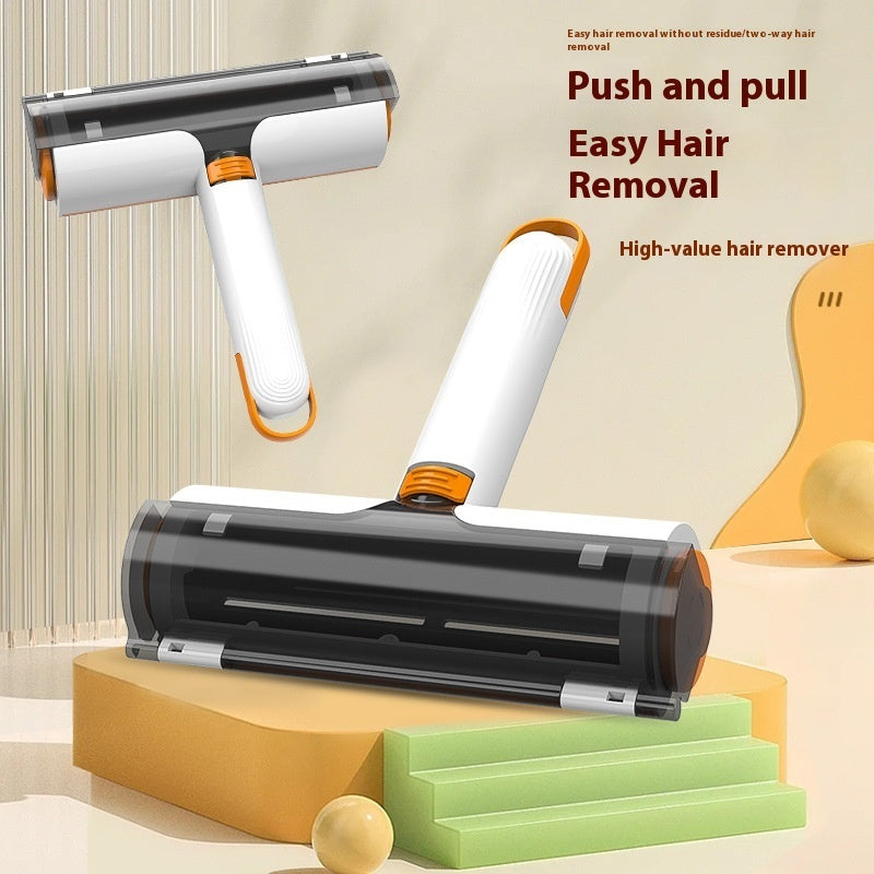 2-in-1 Pet Hair Removal Roller – Portable & Washable Lint Brush