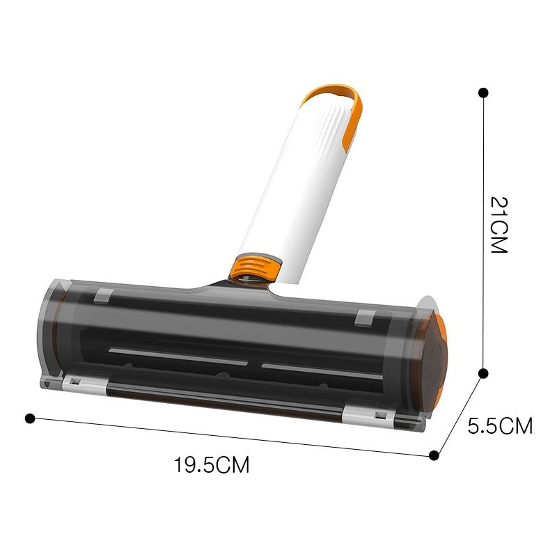 2-in-1 Pet Hair Removal Roller – Portable & Washable Lint Brush
