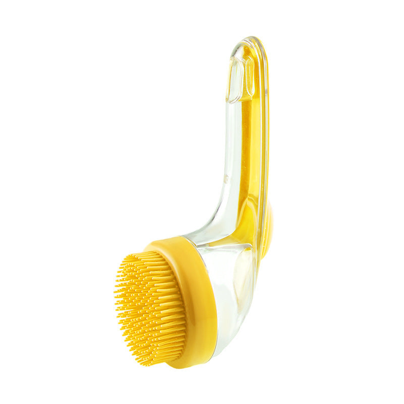 Long Handle Pet Bath Brush – Grooming Comb