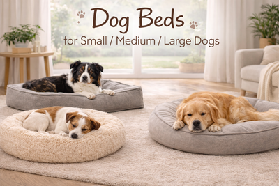 Dog Beds for Small / Medium / Large Dogs
