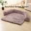 Plush Winter Dog Sofa Cushion