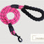 Reflective Nylon Dog Leash – Durable Rope for Walking & Training