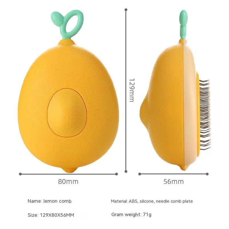 Avocado-Shaped Pet Brush – Hair Remover Comb