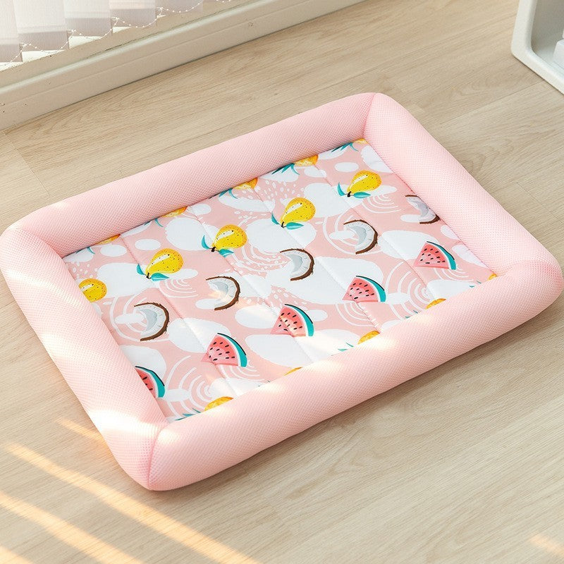 Dog Cooling Mat – Summer Pet Cold Pad for Dogs & Cats, Portable Washable Cushion