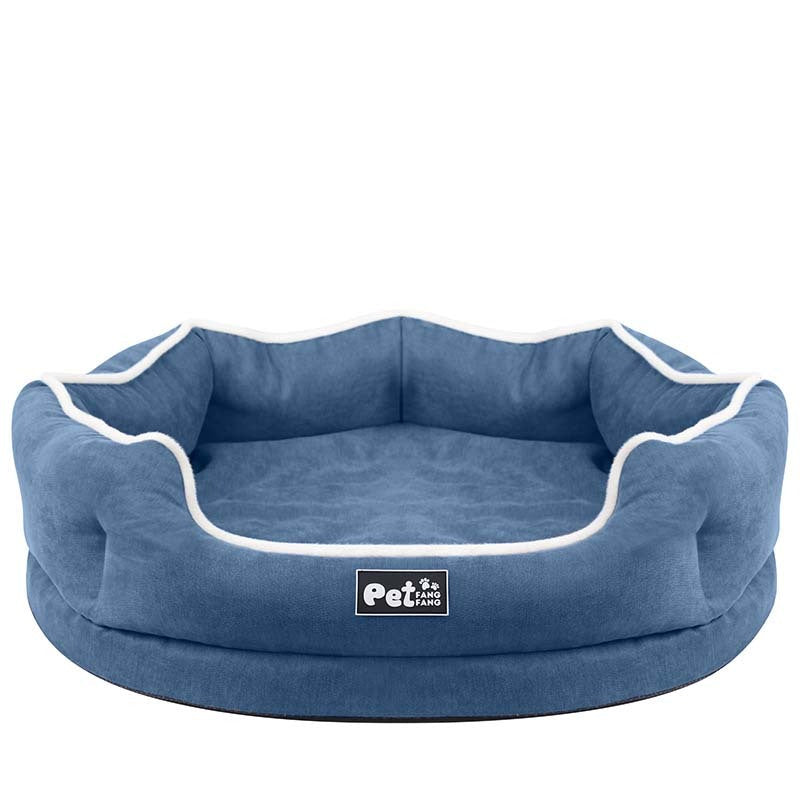 Memory Foam Pet Sofa Bed – Warm Washable Cushion