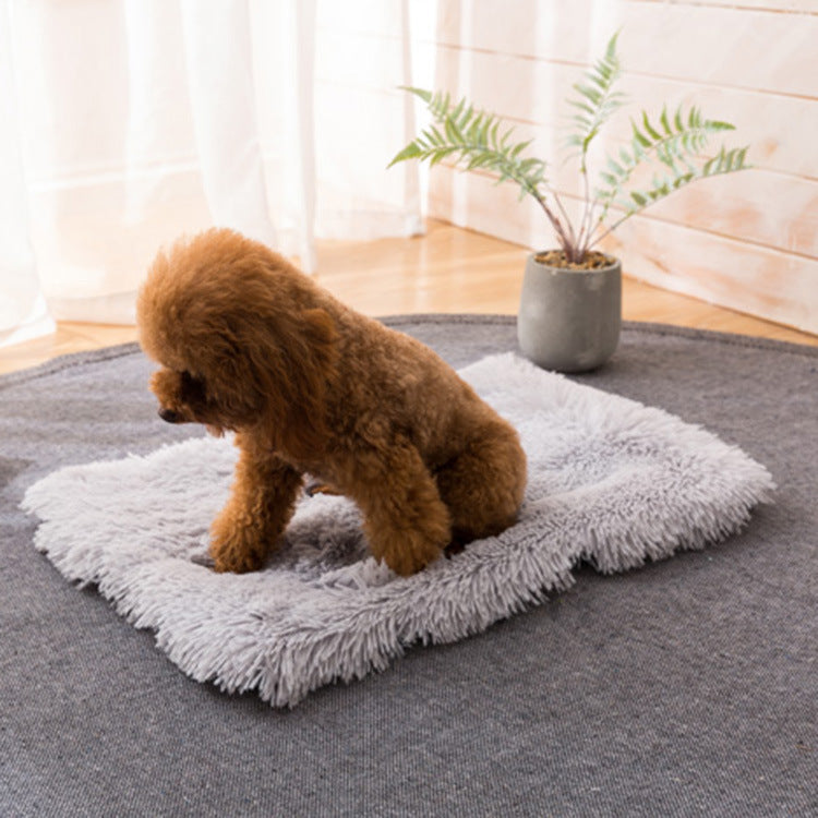 Plush Pet Nest Bed – Soft Washable Cozy Kennel