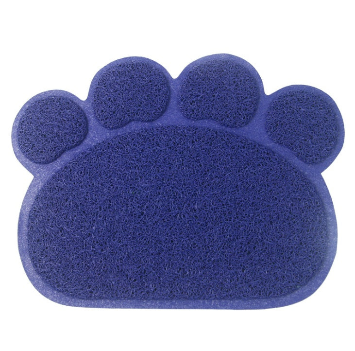 Claw Shaped Cat Litter Mat Non Slip Waterproof Pet Litter Trapping Pad