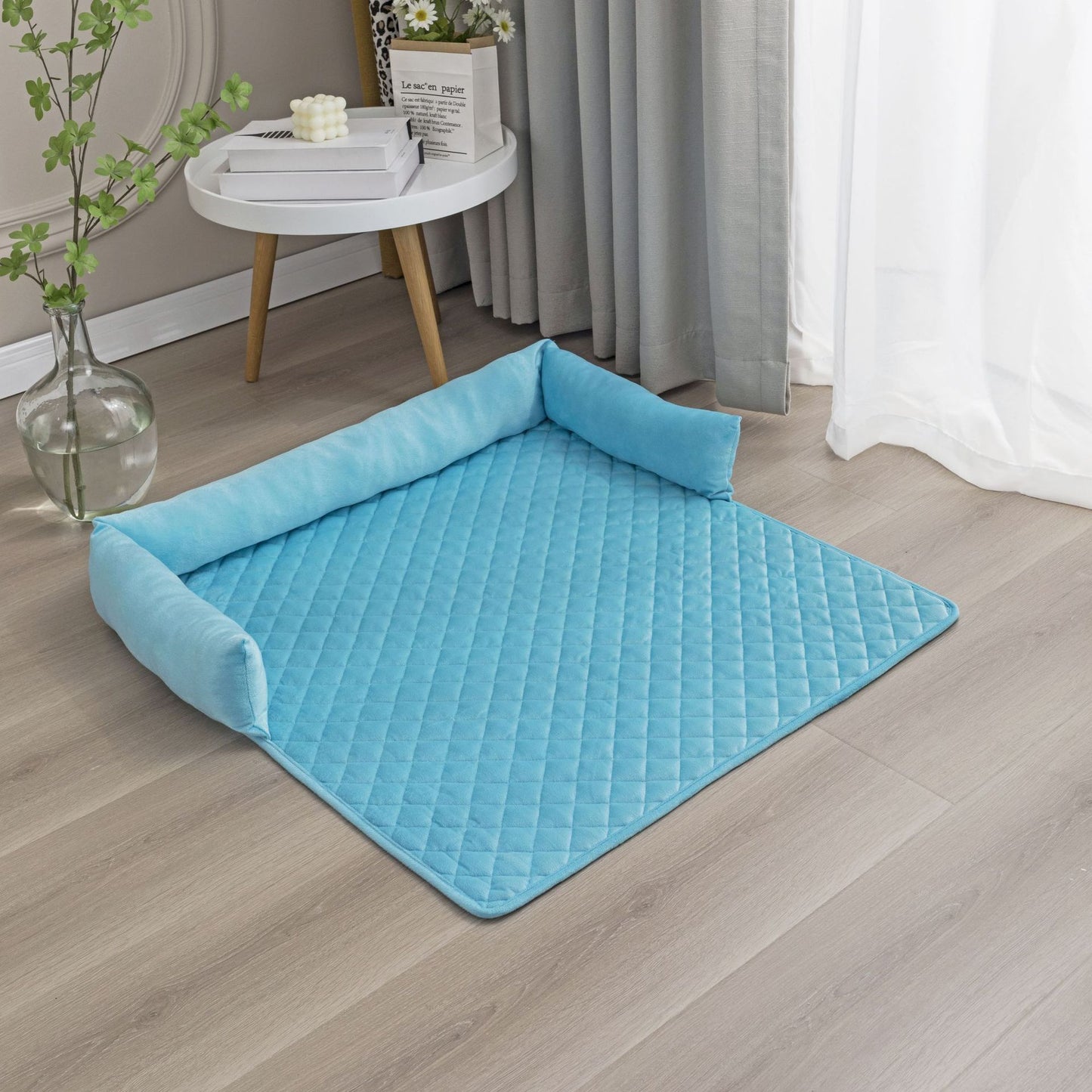 Plush Pet Sofa Bed – Cozy Nest with Removable & Washable Cover