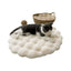 Plush Round Pet Bed – Warm Autumn & Winter Sleeping Pad