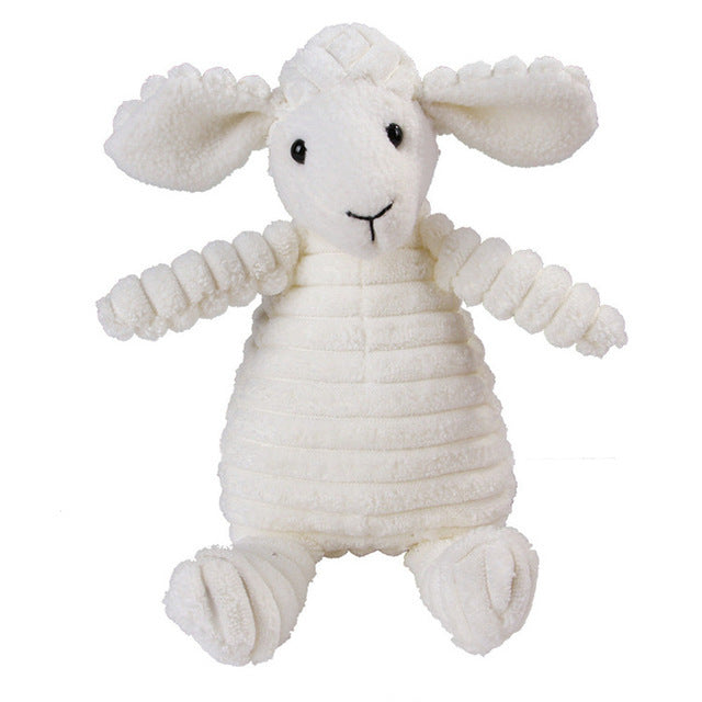 Plush Squeaky Dog Toy – Molar Chew & Training Aid for Pets