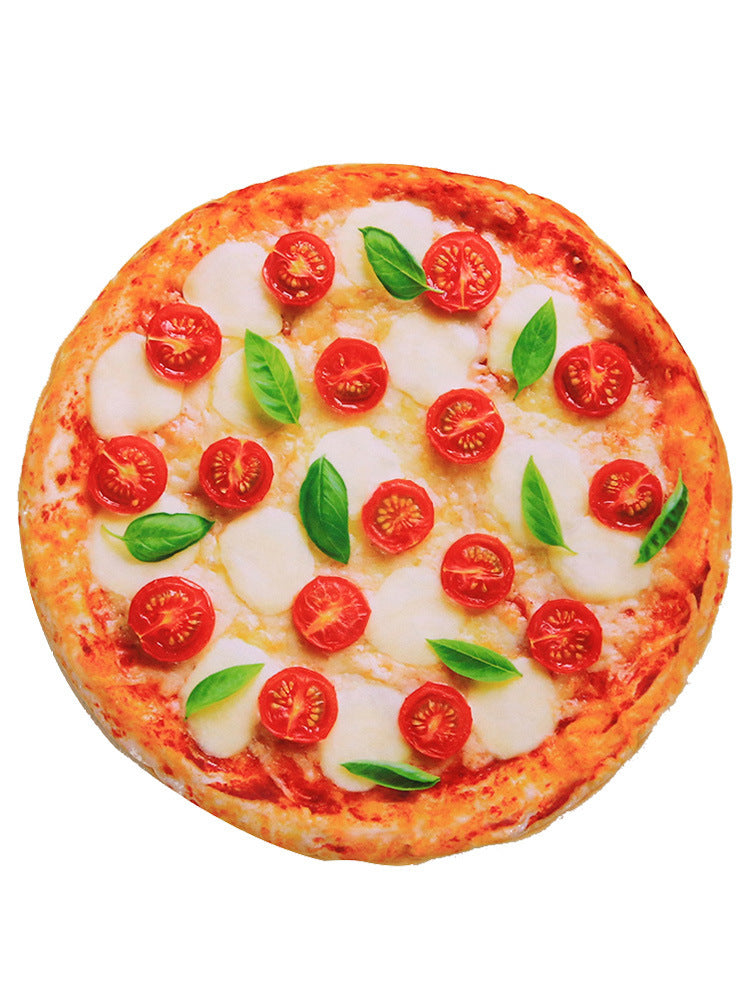 Simulation 3D Pizza Avocado Omelette Pet Warm Blanket Mat Bed Soft Thickened