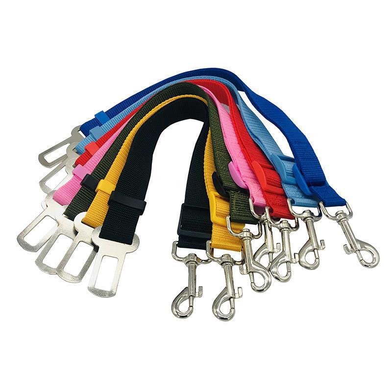 Retractable Dog Leash – Car Safety Seatbelt & Walking Rope