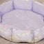 Octagon Pet Bed – Cozy Fleece-Lined Nest