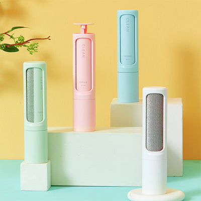 2-in-1 Pet Hair Remover Brush – Reusable Self-Cleaning Lint Roller