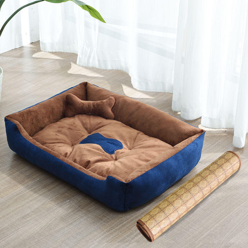 Four Seasons Dog Bed & Mat – Kennel for Golden Retriever & All Breeds