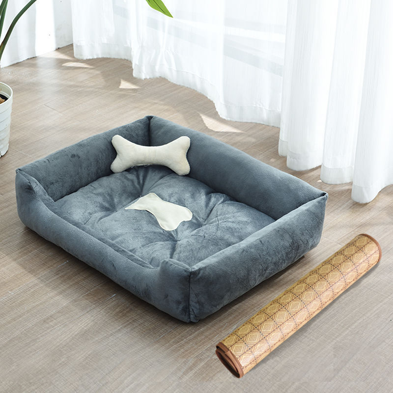 Four Seasons Dog Bed & Mat – Kennel for Golden Retriever & All Breeds