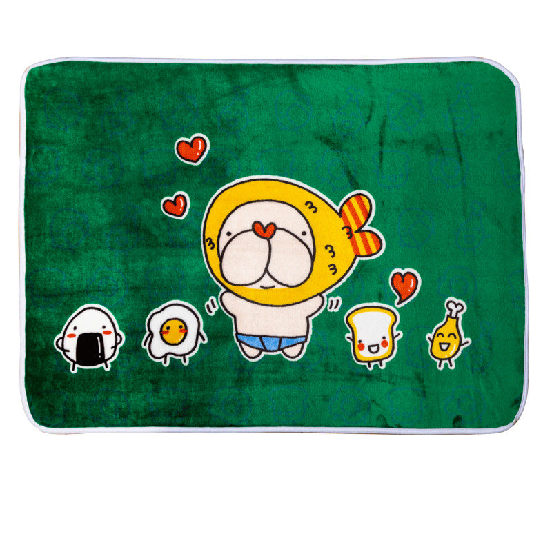 Warm Flannel Pet Blanket – Thick Winter Sleeping Quilt