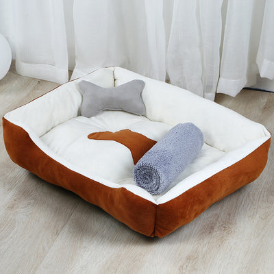 Extra Large Dog Kennel for Teddy & Large Breeds – Cozy Indoor Pet House Bed