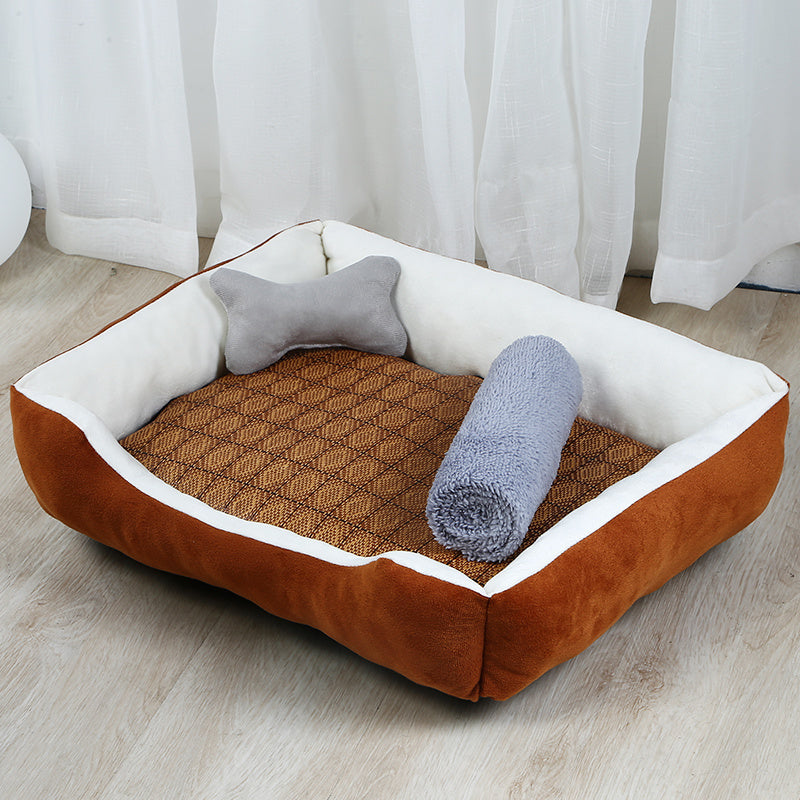 Extra Large Dog Kennel for Teddy & Large Breeds – Cozy Indoor Pet House Bed