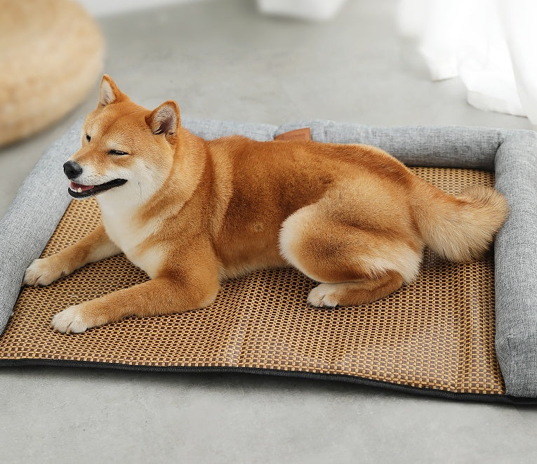 Summer Cooling Pet Mat – Breathable Sleeping Pad for Cats & Dogs