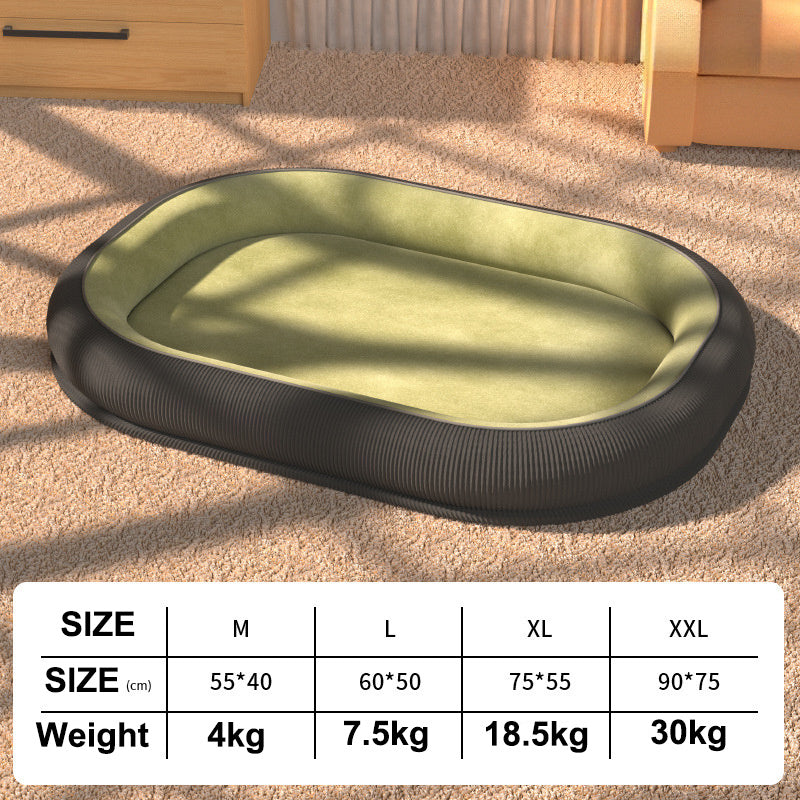All-Season Dog Kennel Bed – Washable Winter House for Dogs & Cats