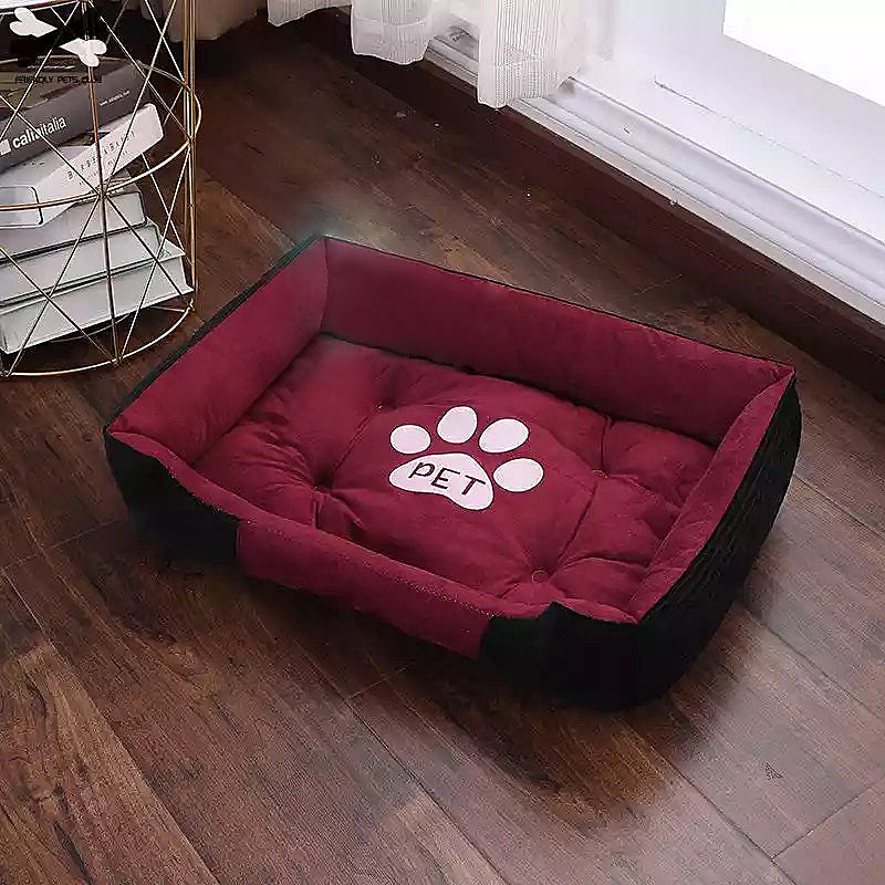 Winter Warm Pet Mat – Soft Dog & Cat Kennel Cushion Bed