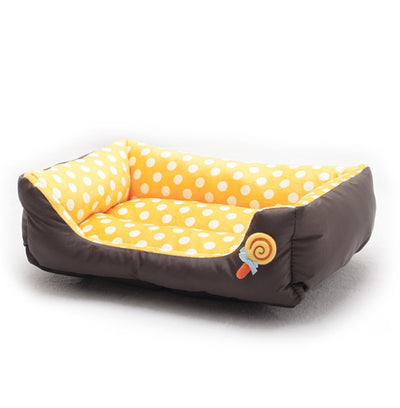 Warm Wave Pet Sofa Bed Cozy Dog and Cat Kennel for Teddy Lollipop Design