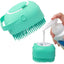 Silicone Pet Bath Brush – Shampoo Massager for Dogs & Cats