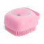 Silicone Pet Bath Brush – Shampoo Massager for Dogs & Cats