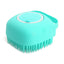 Silicone Pet Bath Brush – Shampoo Massager for Dogs & Cats