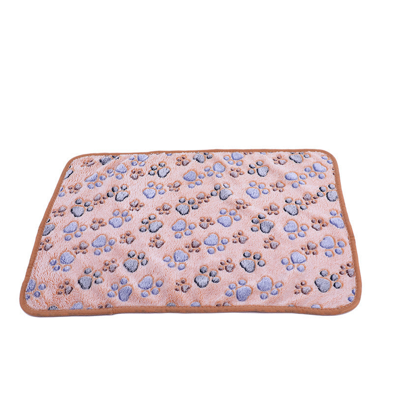 Flannel Pet Blanket – Warm Autumn & Winter Dog & Cat Floor Mat