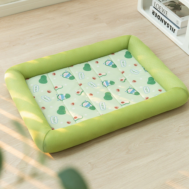 Dog Cooling Mat – Summer Pet Cold Pad for Dogs & Cats, Portable Washable Cushion