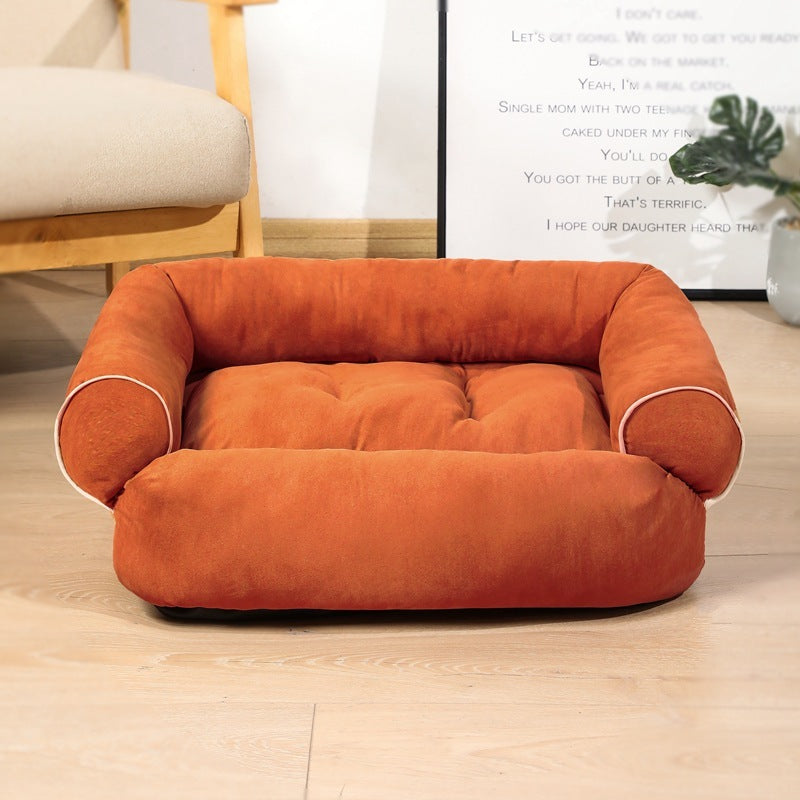 Winter Dog Sofa Bed – Warm Sleeping Bag for Pets