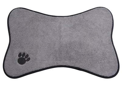 Microfiber Dog Bowl Placemat – Non-Slip, Absorbent Feeding Mat