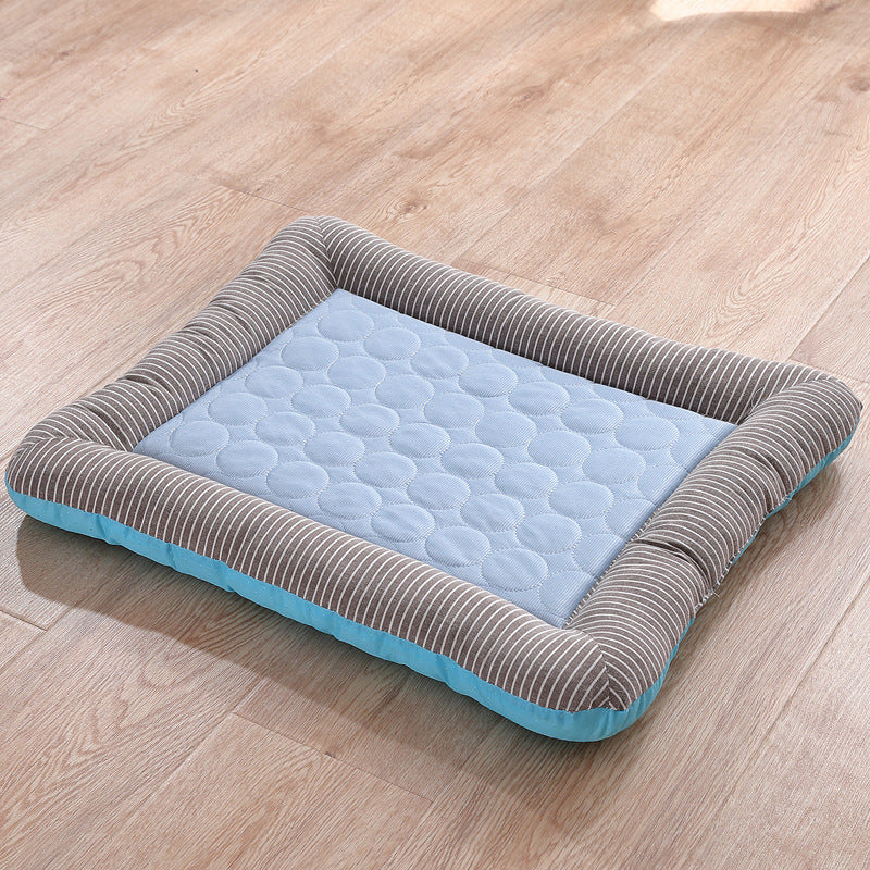 Cooling Ice Silk Pet House – Soft & Breathable Shelter