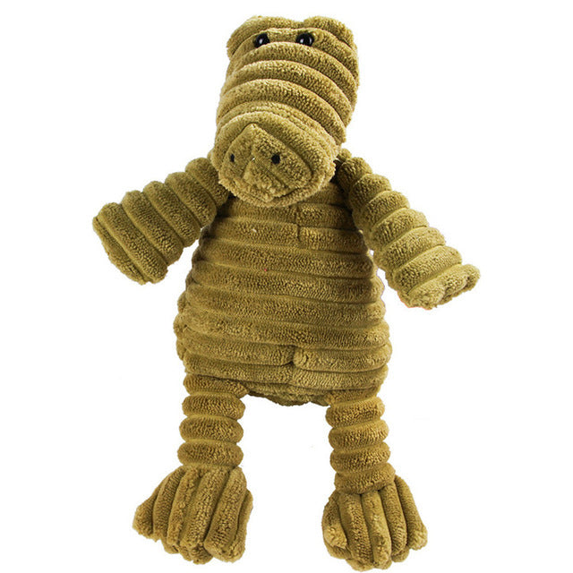 Plush Squeaky Dog Toy – Molar Chew & Training Aid for Pets