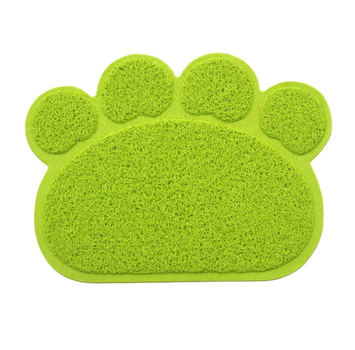 Claw Shaped Cat Litter Mat Non Slip Waterproof Pet Litter Trapping Pad