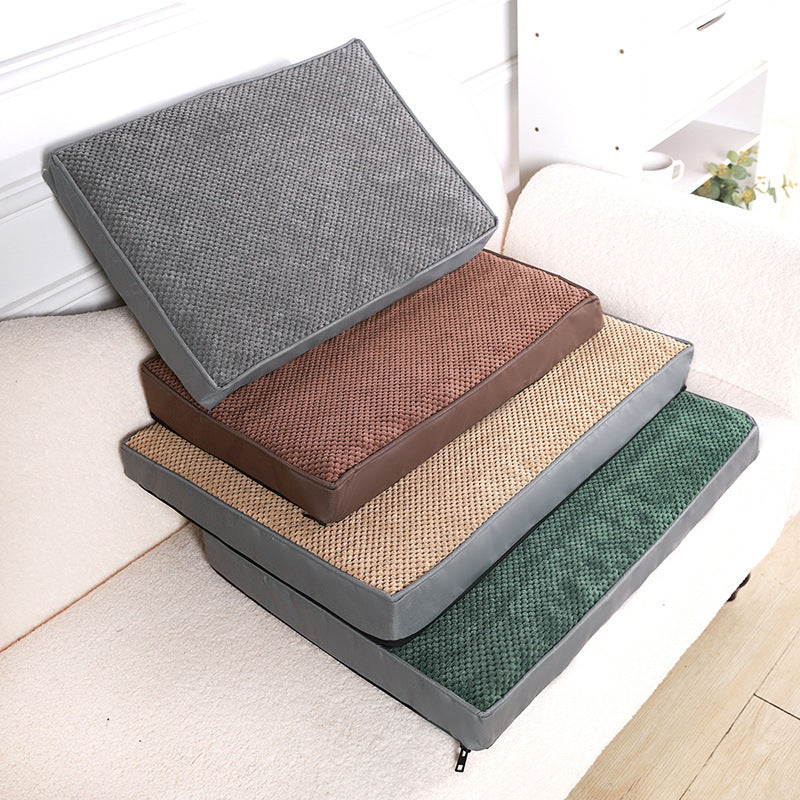 Memory Foam Pet Mat – Soft Calming Cushion for Cats & Dogs