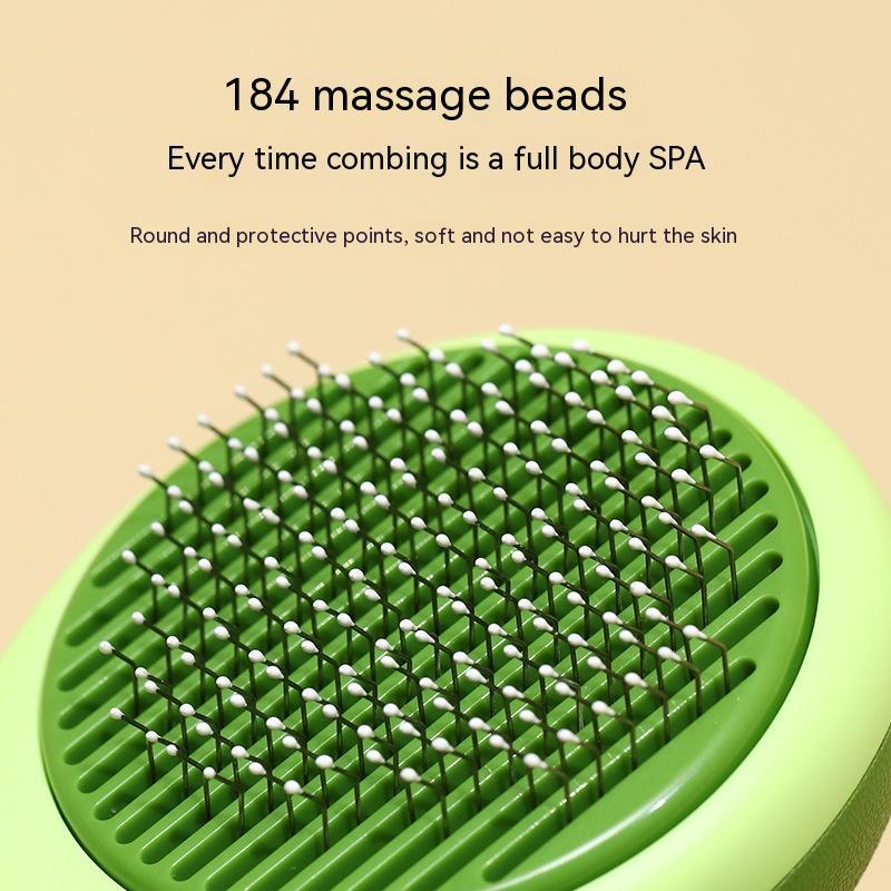 Avocado-Shaped Pet Brush – Hair Remover Comb