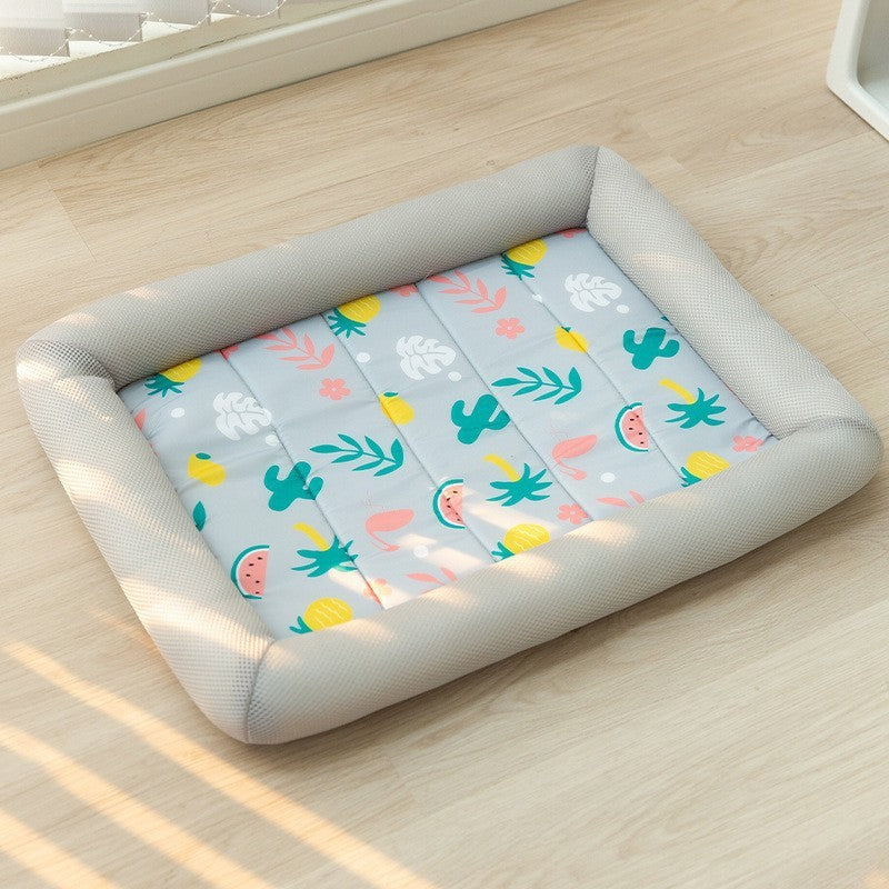 Dog Cooling Mat – Summer Pet Cold Pad for Dogs & Cats, Portable Washable Cushion