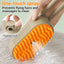 3-in-1 Steamy Pet Brush – Electric Grooming & Hair Removal