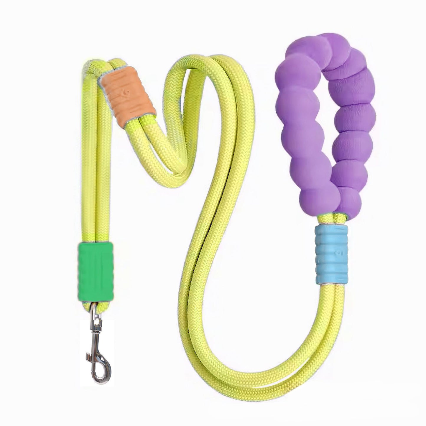 Dog Traction Rope Leash – Anti-Slip with Comfortable Foam Handle