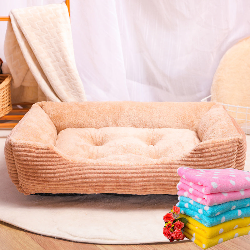 Four Seasons Universal Kennel Pet Mat – Cat & Dog Litter Bed