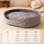 Warm Thick Sponge Cat Nest Small Removable and Washable Indoor Pet Bed