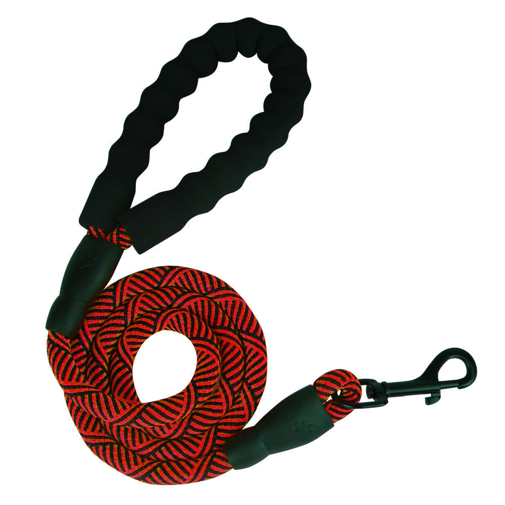 Durable Nylon Dog Leash – Pull-Resistant Round Rope for Walking